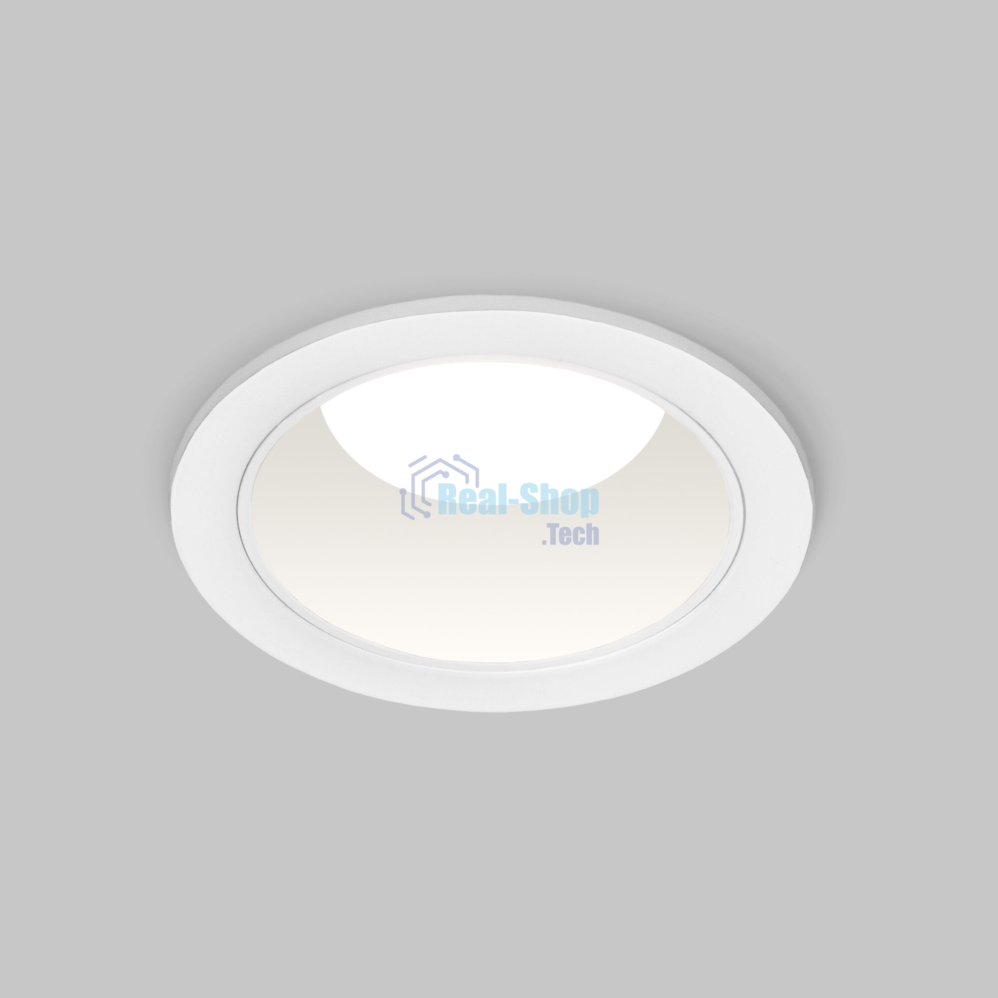Встраиваемый светодиодный светильник 25082/LED 7W 4200K чёрный