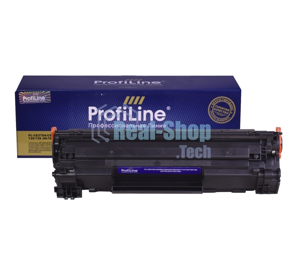 Картридж лазерный ProfiLine PL-CE278A/CE285A/CB435A/CB436A/712/725/726/728 (№78A №85A №35A №36A) для принтеров HP LaserJet Pro M1536/M1536dnf/P1566/P1606/P1606dn/P1101/P1102/P1102w/P1103/P1104/P1106/P1108/P1109/M1132/M1132s/M1136/M1137/M1212/M1212nf/M1212nfw/M1213/M1214/M1214nfh/M1216/M1217/P1102w/M1132s/M1214/M1214nfh/LaserJet P1001/P1002/P1003/P1004/P1005/P1006/P1007/P1008/P1009/M1120/M1120n/M1522/M1522n/M1522nf/M1505/M1505n/Canon i-SENSYS LBP6000/LBP6020/LBP6030/MF3010/LBP6000B/LBP6020B/LBP6030B/LBP6030w/MF3010/MF3010EX/LBP6200/LBP6230/LBP6200d/LBP6230dw/FAX-L150/FAX-L170/FAX-L410/MF4410/MF4430/MF4450/MF4550/MF4570/MF4580/MF4730/MF4750/MF4780/MF4890 2000 копий