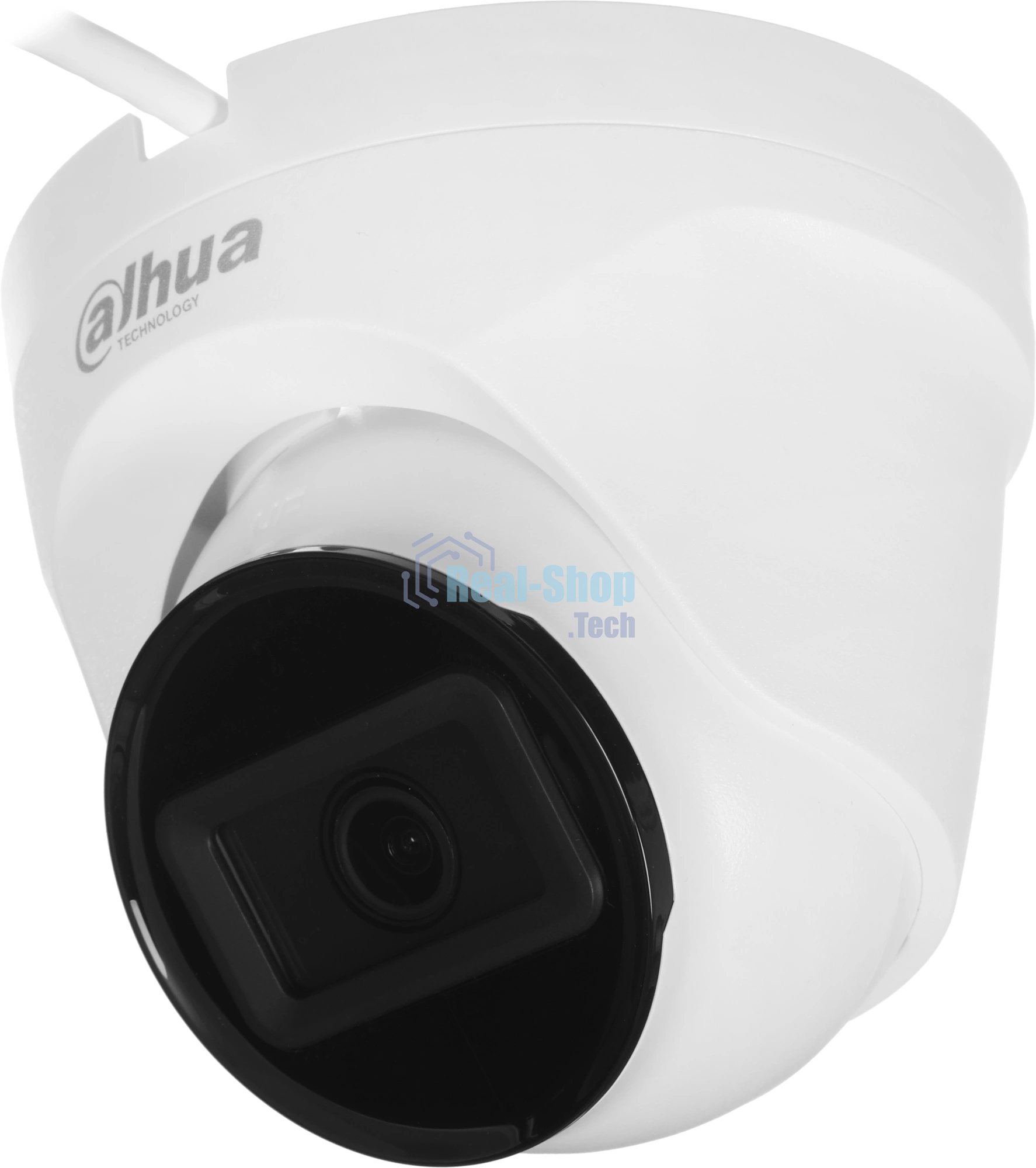 Камера видеонаблюдения Dahua DH-IPC-T1E20P-A-0280B, IP, 2 Мп, 2.8 мм, белая