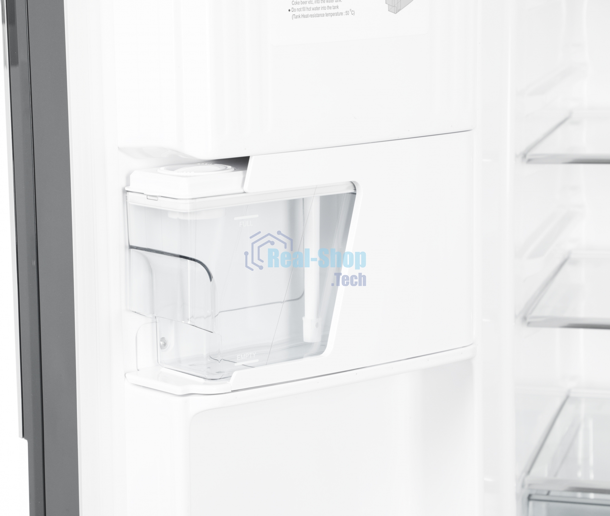 Холодильник Hitachi R-W660PUC7 GGR серый двухкамерный 396/144л морозилка сверху No Frost, Side by Side