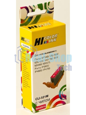 Картридж Canon PIXMA iP3600/iP4600/MP540 (Hi-black) new, CLI-521, M