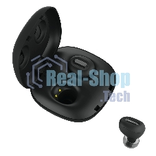 Наушники TWS GEOZON Track черный, внутриканальные, Bluetooth, до 4 ч
