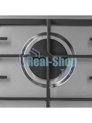 Газовая варочная панель LEX GVS 321 Inox 4000Вт 2 комфорки нерж.сталь