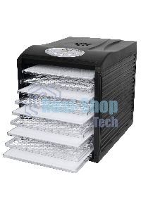 Сушка для фруктов и овощей Hyundai HYFD-P1801 18под. 700Вт черный