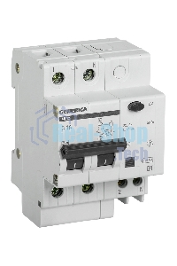 Выключатель автоматический дифференциального тока Iek MAD15-2-016-C-030 АД12 2Р 16А 30мА GENERICA