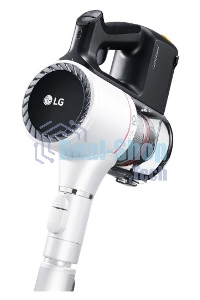 Пылесос вертикальный LG A9N-PRIME белый, питание от аккумулятора, 160 Вт, уборка сухая, пылесборник 0.44 л, работа от АКБ max 50 мин