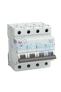 Выключатель автоматический Averes AV-6 (С) 4P 20А 6kA