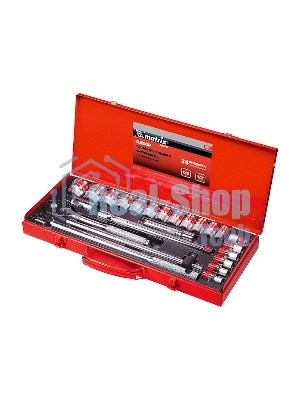 Набор шоферский Matrix с квадратом 1/2'' 24 предм. master