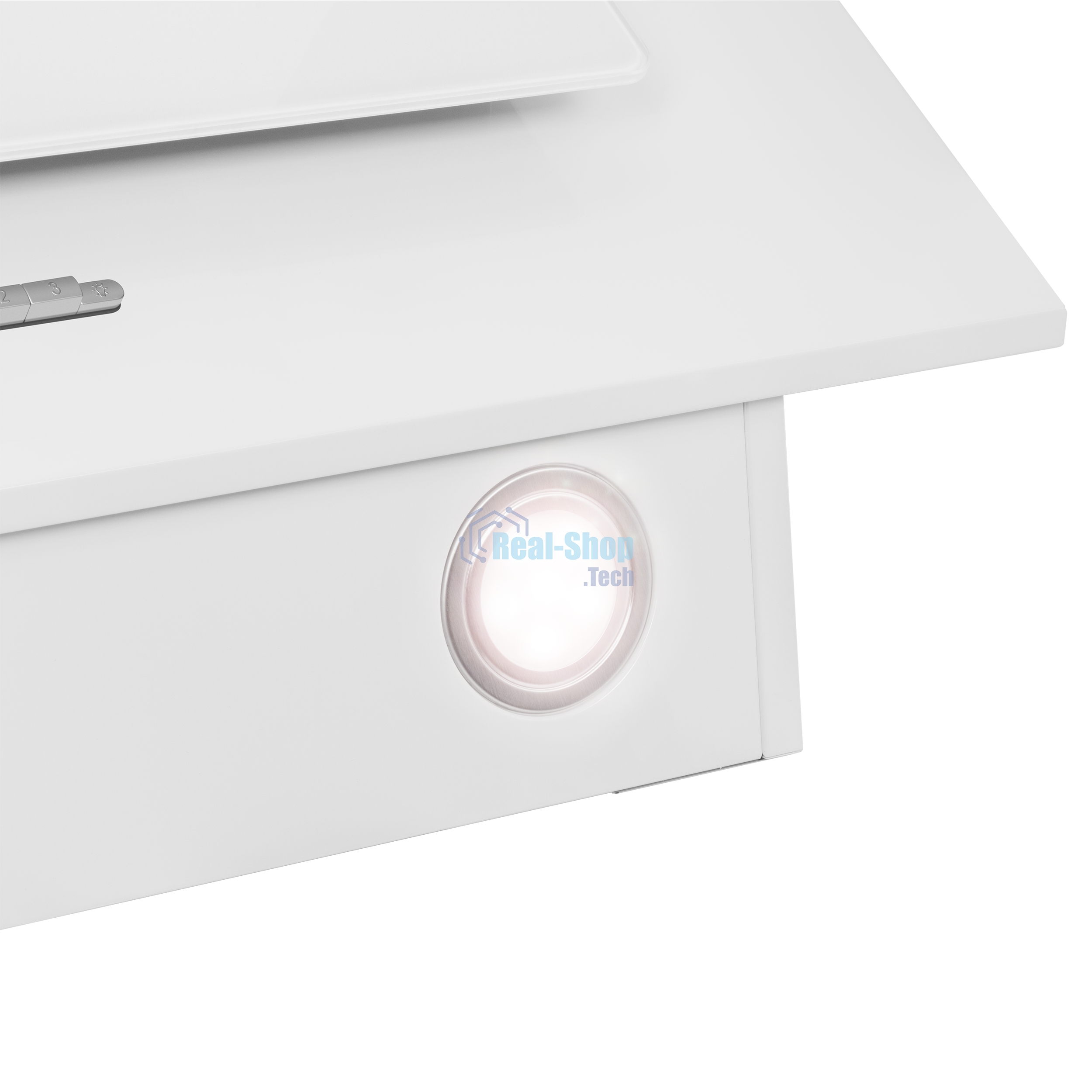 Вытяжка наклонная Maunfeld Tower A 60 белый, 60 см, 650 куб. м/ч, 66 дБ