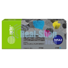 Картридж струйный Cactus CS-EPT05A200 (T05A2) голубой (215 мл) для Epson WorkForce Pro WF-C878/C879