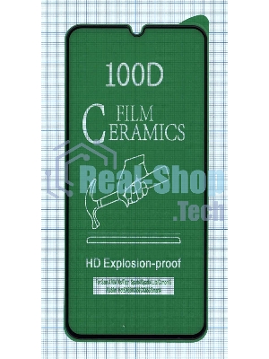 Керамическая пленка (стекло) для Xiaomi Redmi 9A черный