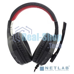Гарнитура Oklick HS-L320G Phoenix чёрный, проводная, 3.5 мм