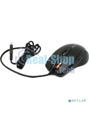 Мышь проводная A4Tech X-718BK черный, 3000 dpi, USB, кнопки - 7