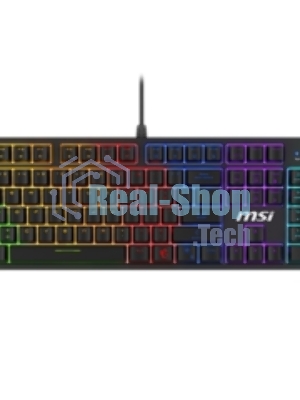 Клавиатура MSI Forge GK320 проводная, USB Type-A, чёрный