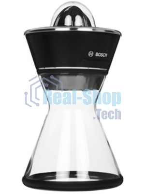 Соковыжималка Bosch MCP72GPB черный, цитрусовая, 40 Вт, 1000 мл, механическое