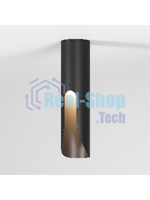 25113/LED 7W 3000K / Светильник потолочный светодиодный / черный