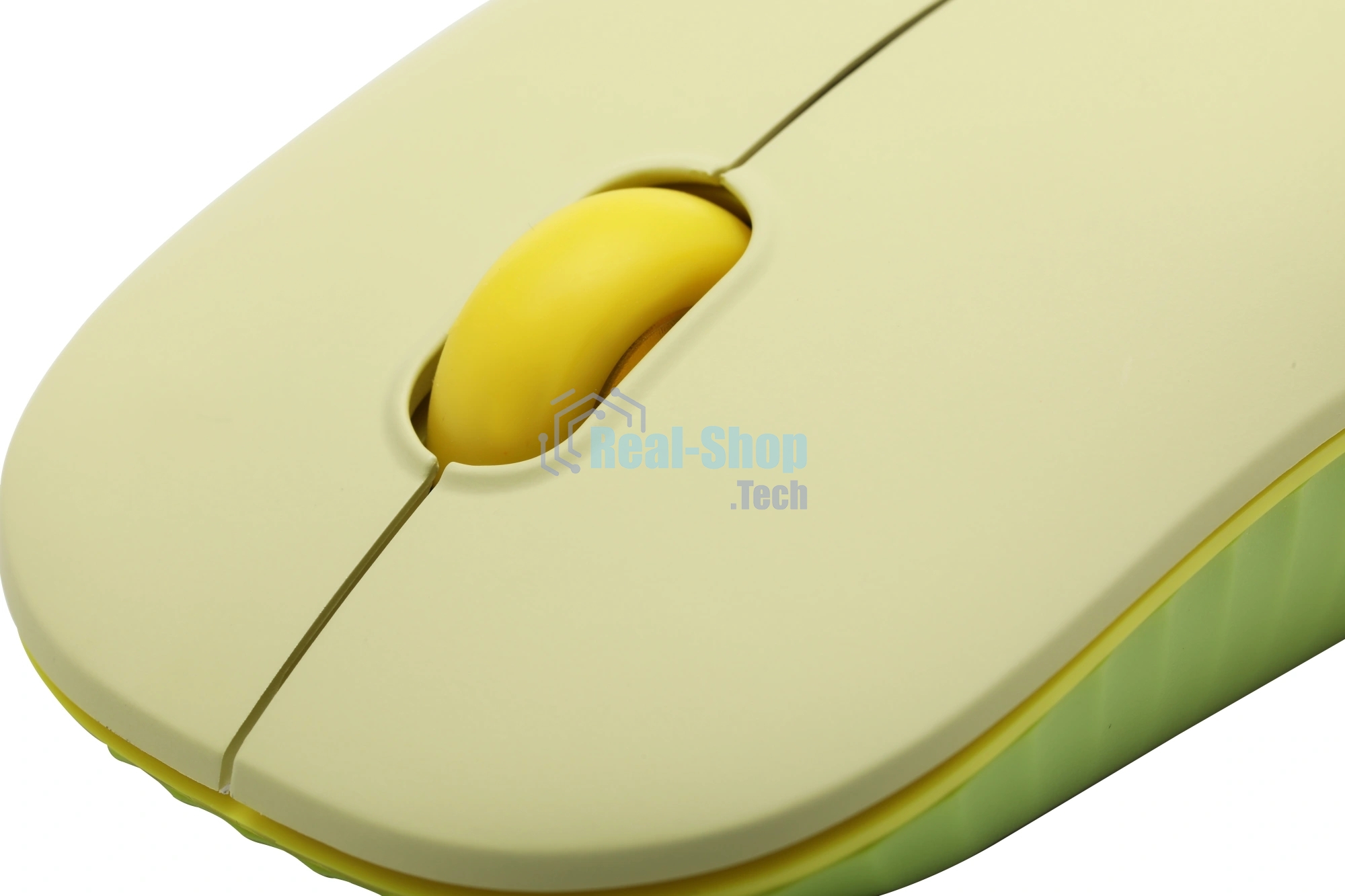 Комплект клавиатура + мышь Acer OCC205 беспроводной USB, 1200 dpi, зеленый/желтый