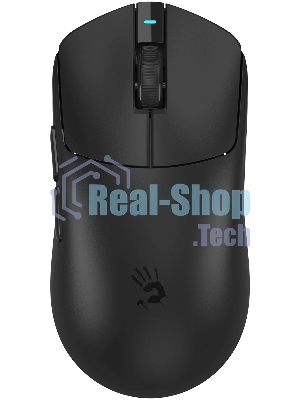 Мышь беспроводная/проводная A4tech Bloody R77UltraDock черный, 20000 dpi, USB Type-A, радиоканал, кнопки - 5