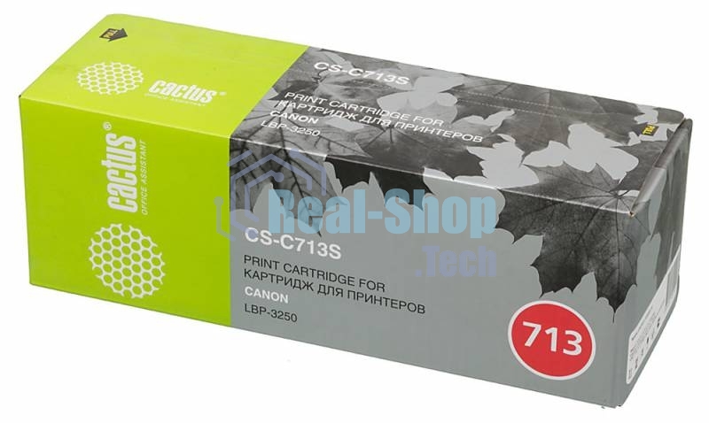 Картридж лазерный Cactus CS-C713S черный (2000 стр.) для Canon i-SENSYS LBP3250
