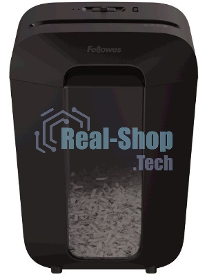 Шредер Fellowes PowerShred LX70 черный (секр.P-4)/перекрестный/11лист./18лтр./скрепки/скобы/пл.карты