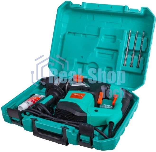 Перфоратор Sturm RH2518 1850Вт SDS+ 36мм 750об/мин 5Дж 3 режима кейс