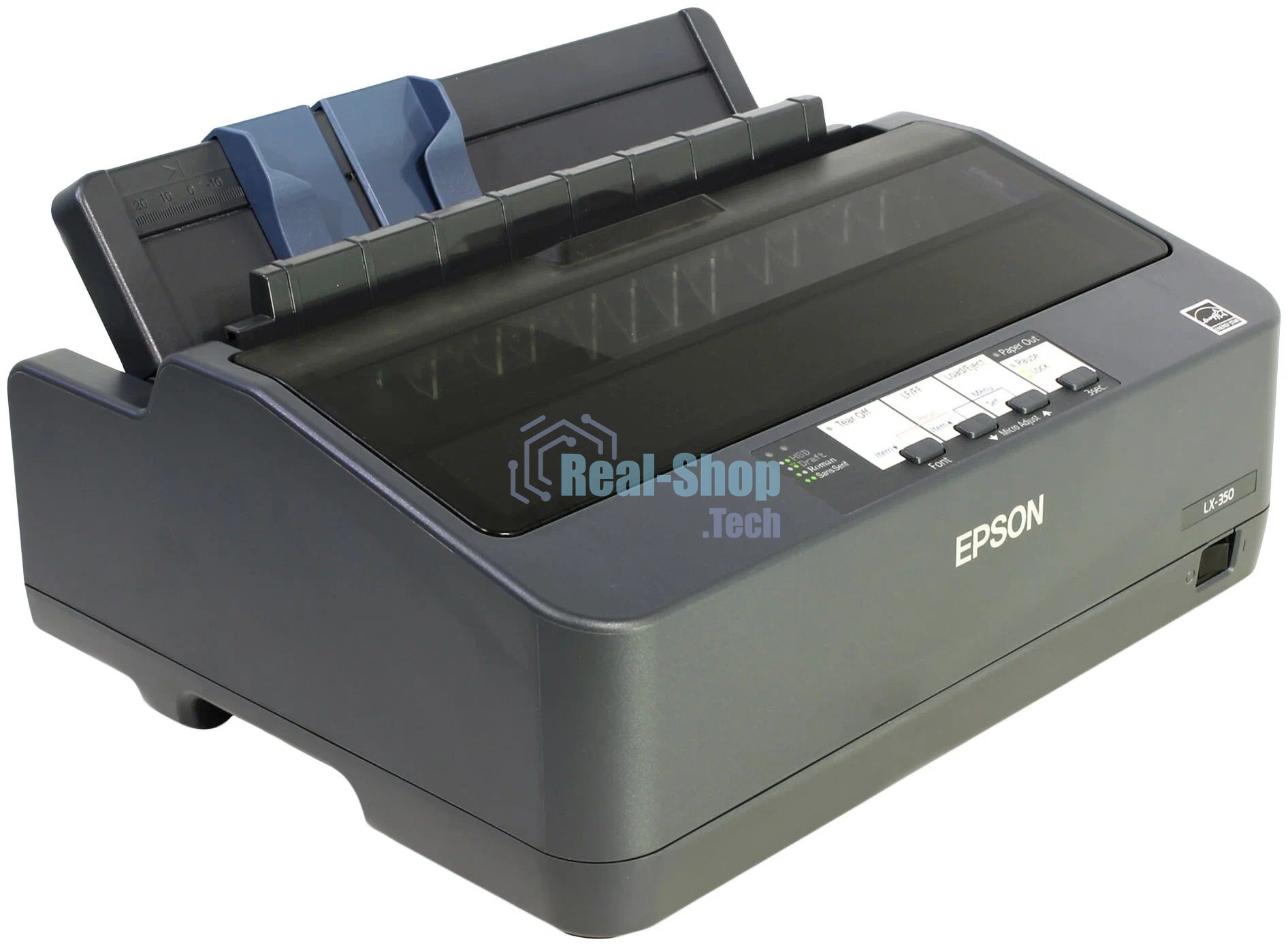 Принтер матричный Epson LX-350 (C11CC24031/C11CC24032), (А4, 357 cps (12 cpi), USB, LPT, COM)