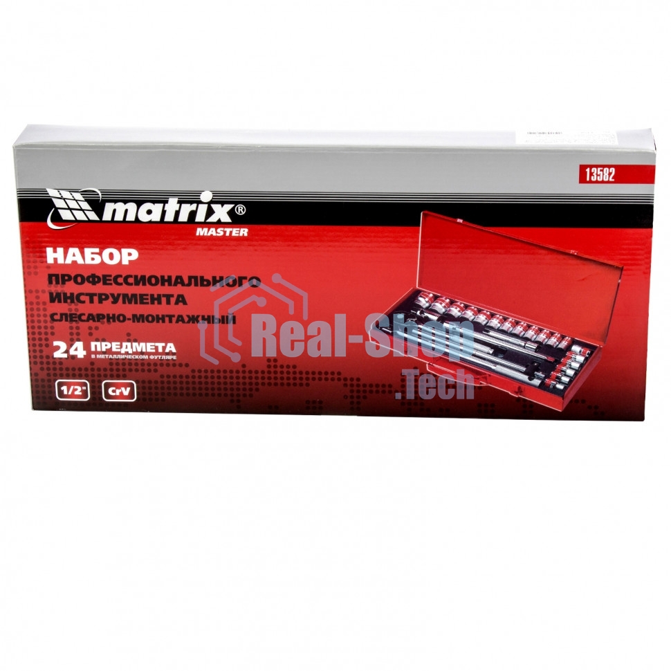 Набор шоферский Matrix с квадратом 1/2'' 24 предм. master