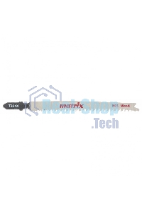 Полотна для электролобзика Matrix по дереву, 3 шт. T234X, 90 x 2-3 мм, HCS
