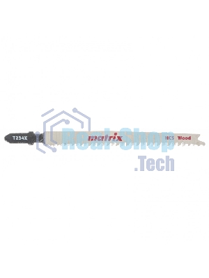 Полотна для электролобзика Matrix по дереву, 3 шт. T234X, 90 x 2-3 мм, HCS
