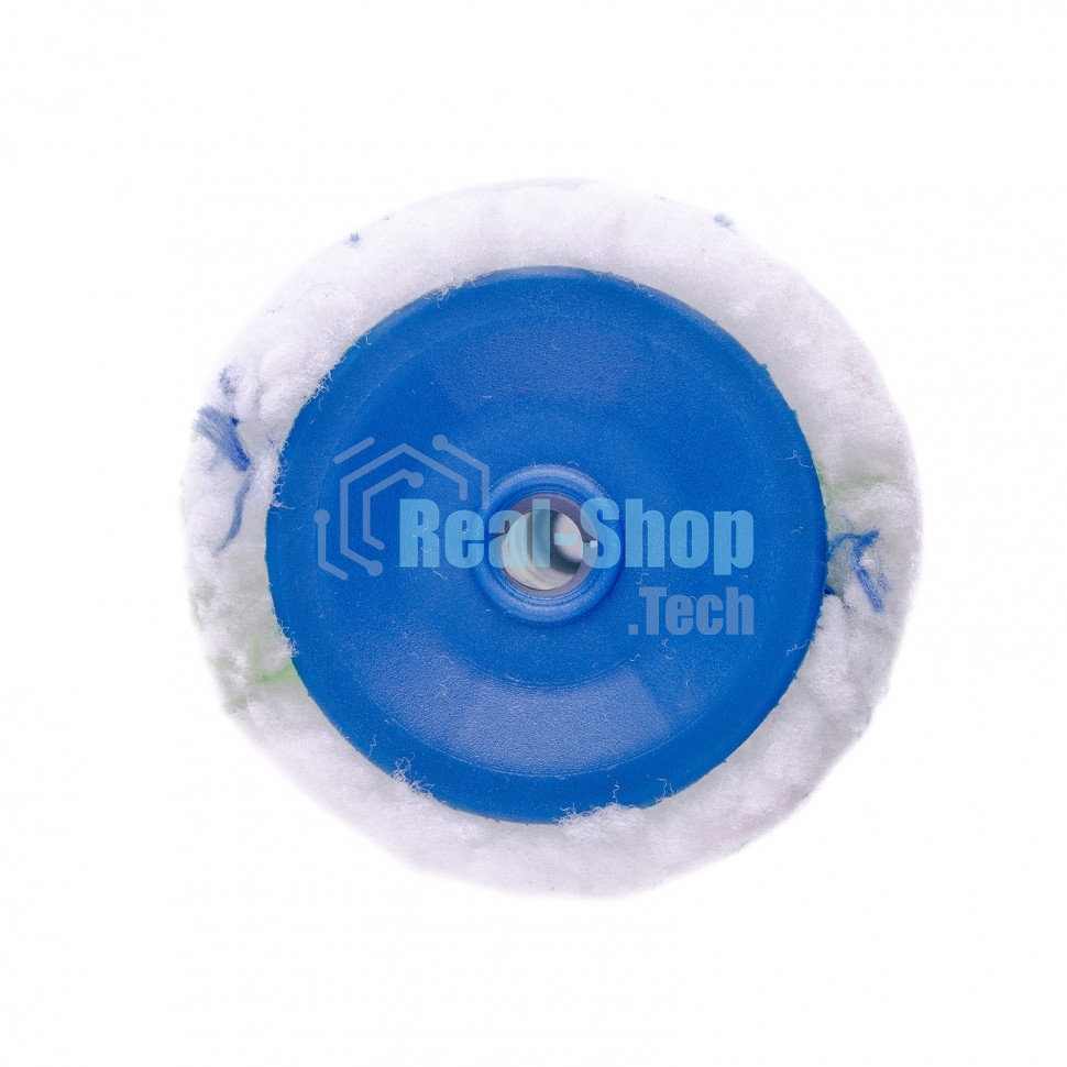 Валик сменный Сибртех Водные краски, 180 мм, ворс 12 мм, D 48 мм, D ручки 8 мм, полиэстер