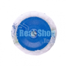 Валик сменный Сибртех Водные краски, 180 мм, ворс 12 мм, D 48 мм, D ручки 8 мм, полиэстер