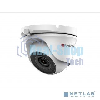 Камера видеонаблюдения HiWatch DS-T203(B) 2.8-2.8мм HD-CVI HD-TVI цветная корп.:белый