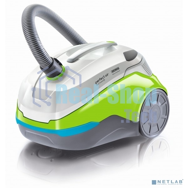 Пылесос Thomas Perfect Air Feel Fresh X3 белый/зеленый, 325/1700Вт, уборка сухая/влажная, пылесборник контейнер 2.6 л
