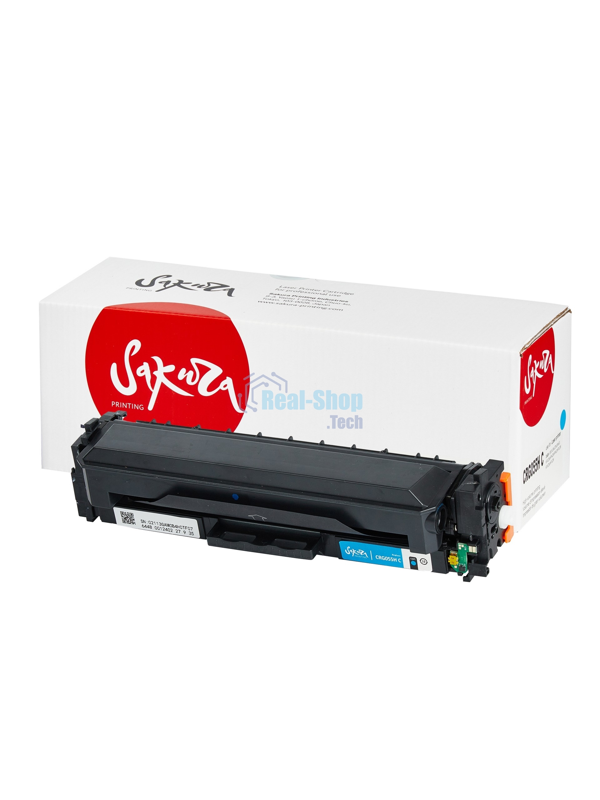 Картридж лазерный Sakura 055HC (3019C002) для Canon MF742/MF746CX/MF744CDW/LBP664CX/LBP663CDW/400M454DN/400M454DW/400M479DW/400M479FDN/400M479FDW, голубой, 5900 к. (чип без счетчика копий)