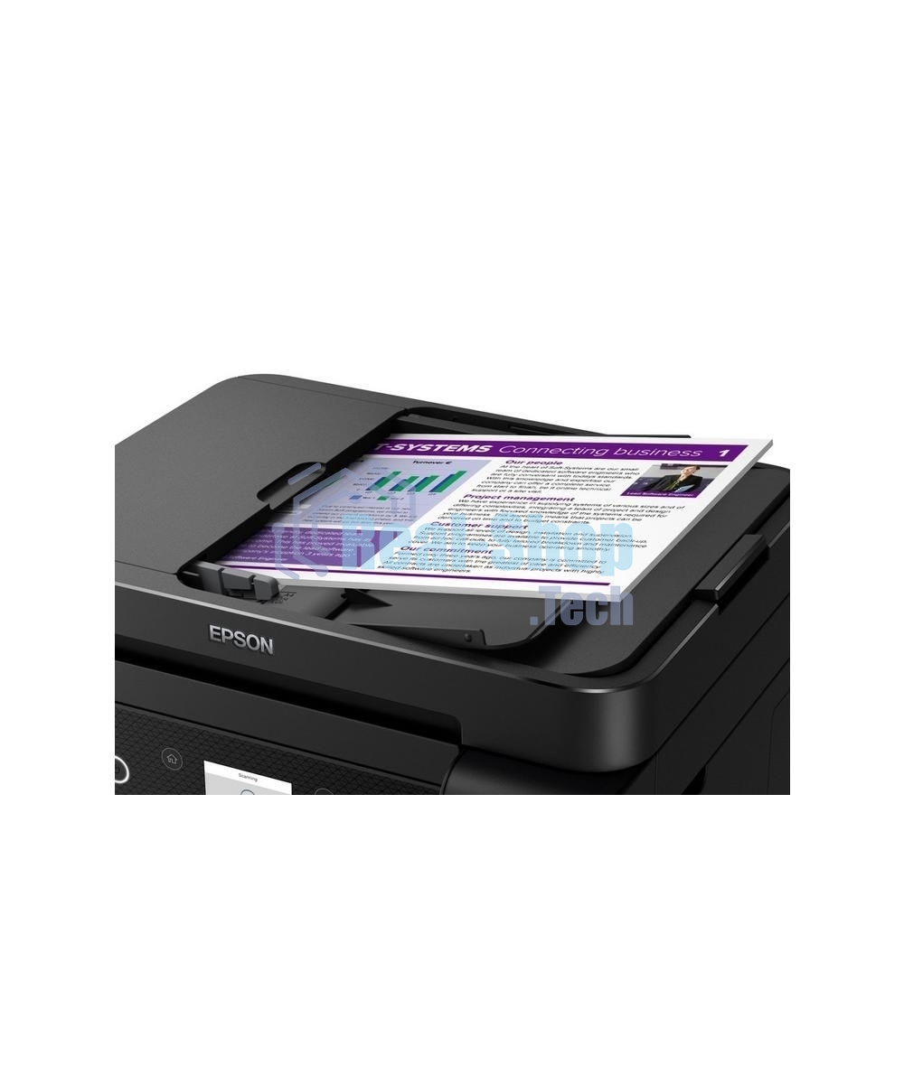 МФУ струйное Epson EcoTank L6270, A4, цветной, печ. до 33/15.5 стр/мин. (ч/б/цв.), 1200 x 4800 dpi (печ.), 1200x2400dpi (скан.), USB, RJ-45, Wi-Fi