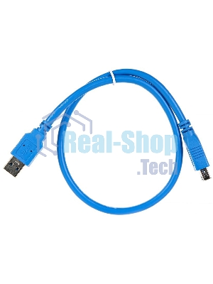 Кабель AM/AF USB3.0 0.5m VCOM удлинитель USB 3.0, VUS7065-0.5M