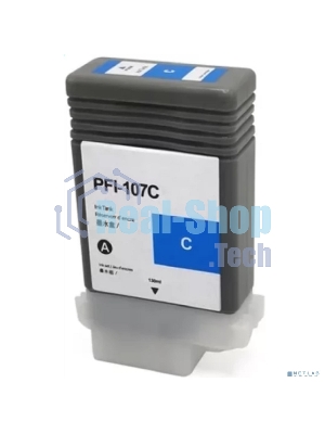 Картридж струйный NVPrint PFI-107C (NV-6706B001) Cyan для Canon imagePROGRAF iPF670/680/770 (130 мл)