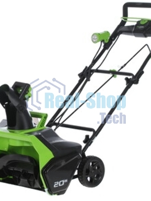 Снегоуборщик аккумуляторныйGreenworks GD40SB, 40V, 51 см, бесщеточный, с 1хАКБ 4 А.ч и ЗУ 2600607