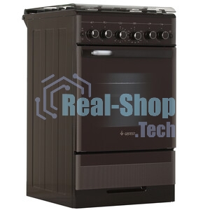 Плита газовая Gefest 5300-02 0047 коричневый, конфорок 4 газовых, духовка 52 л, 50 см x 85 см x 58.5 см