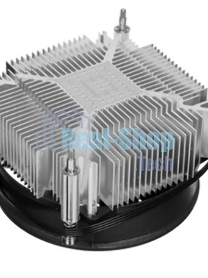 Кулер ID-COOLING DK-19 PWM серебристый/черный 92мм алюминий 2200rpm 26db 4-pin 95W 55мм