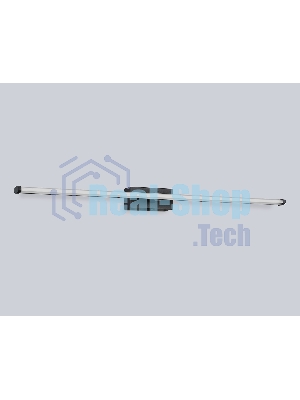 Настенный светодиодный светильник Ambrella light FL6122 BK черный 14W 3000K-6400K 610*45*80
