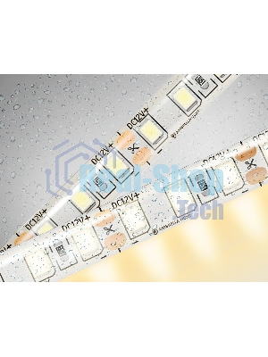 Светодиодная лента Ambrella light GS1201 2835 120Led/ 9.6W m/ 12V IP65 3000K/ 5000*8*2.27mm (2 конт.)