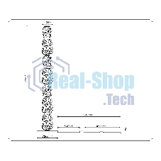 Светильник Ambrella light LH30112 SB/TI бронза/янтарь 35W 3000K D260*1325