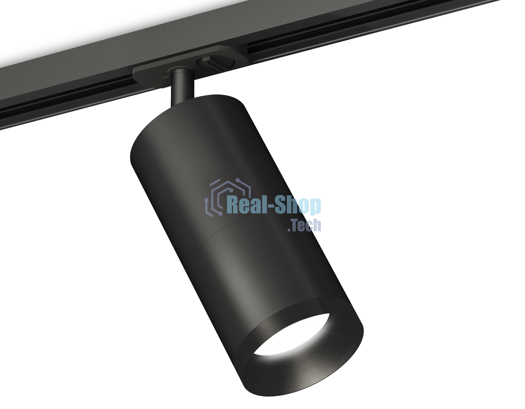 Светильник Ambrella light XT7402100 SBK/PBK черный песок/черный полированный MR16 GU5.3 (A2537, C7422, A2011, C7402, N7031)