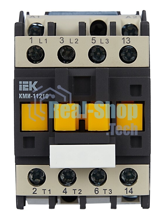 Контактор IEK KKM11-012-230-10 КМИ-11210 12А 230В/АС3 1НО