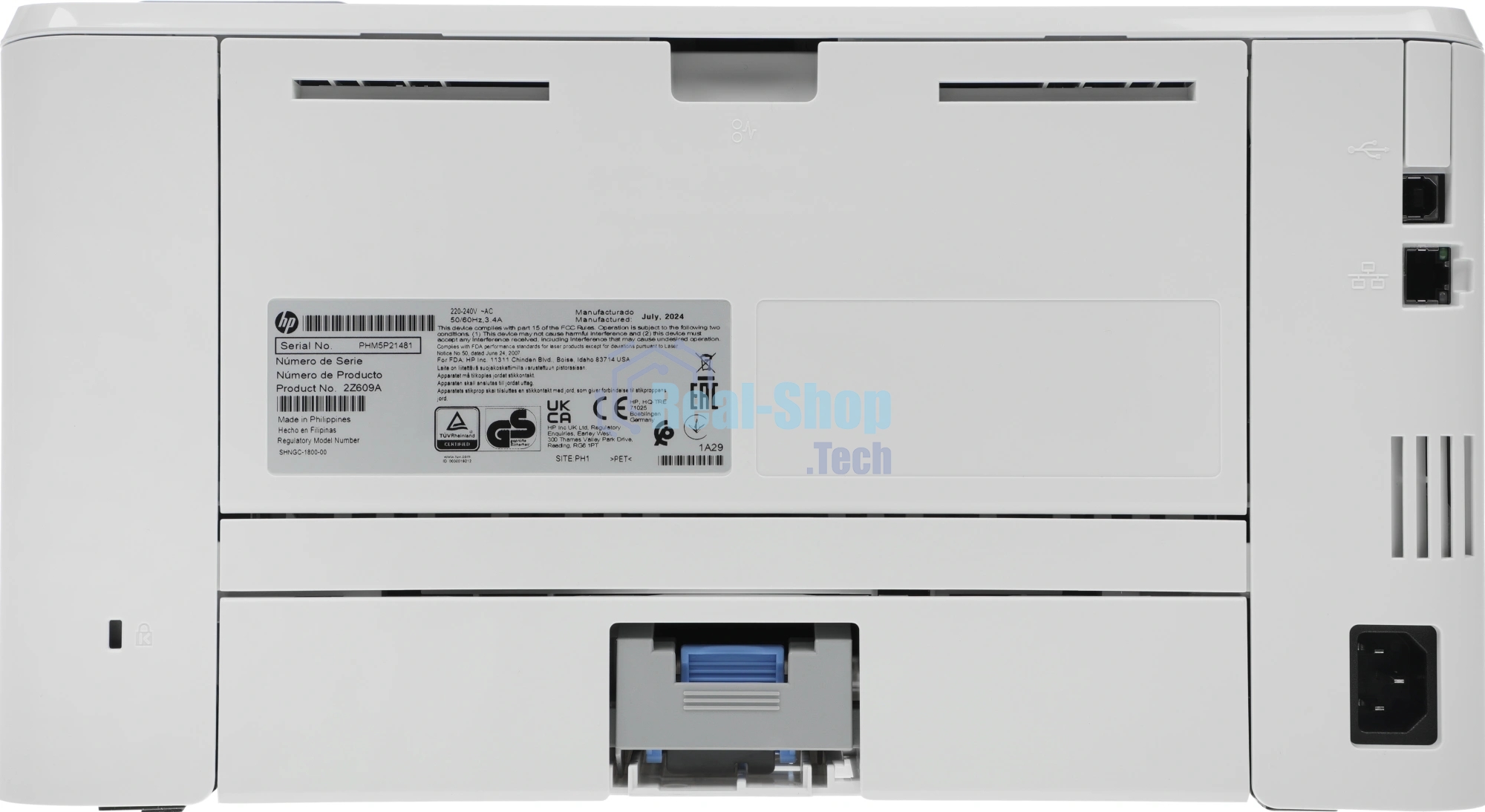 Принтер лазерный HP LaserJet Pro 4003dn (2Z609A), A4, ч/б, печ. до 40 стр/мин., 1200 x 1200 dpi, USB, RJ-45, Air Print, Mopria
