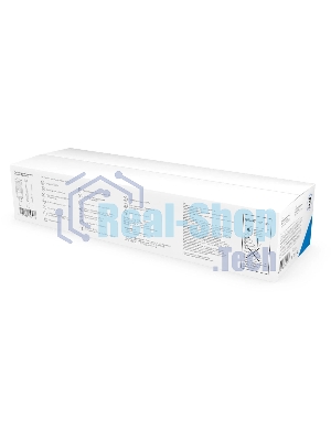 Светильник уличный Gauss Qplus 50W 6000lm 5000K 120-260V IP65 370x145x45мм черный КСС 