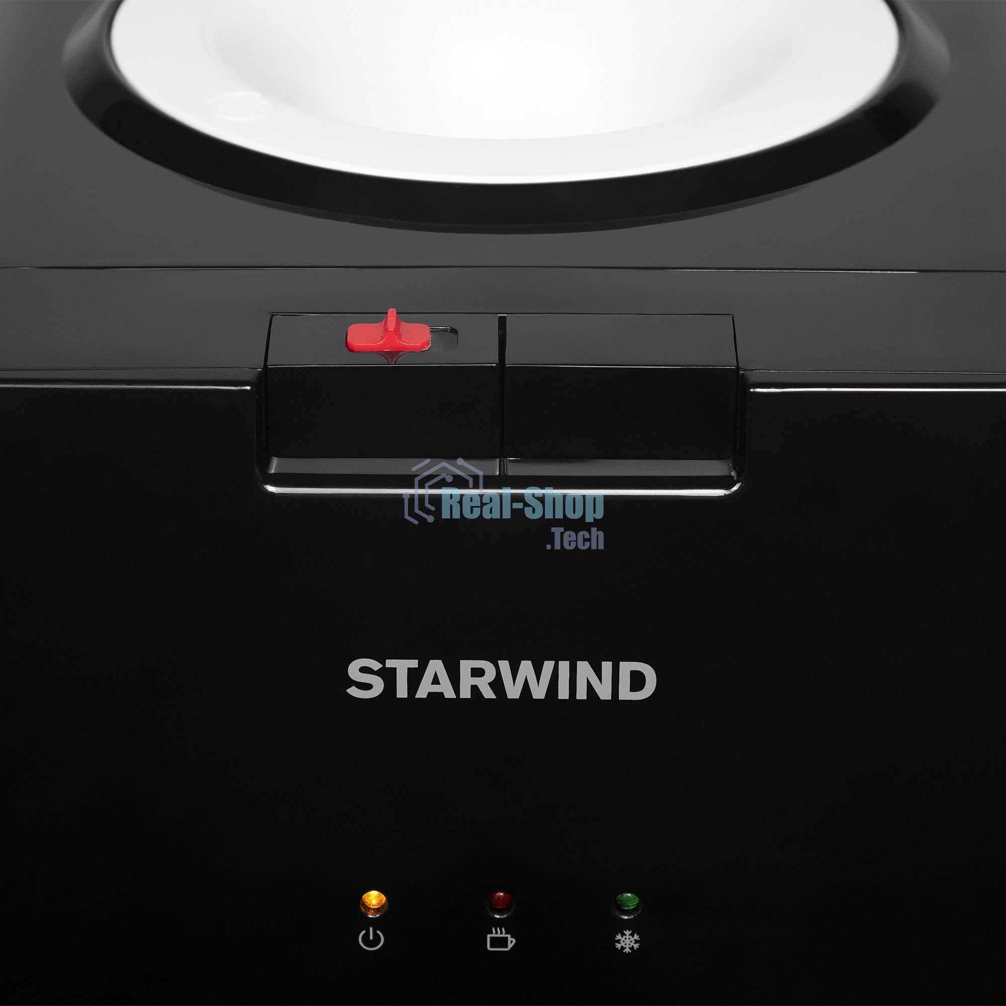 Кулер для воды Starwind SW-1005TEW, верхняя загрузка, нагрев 95 °С, охлаждение 10 °С, черный