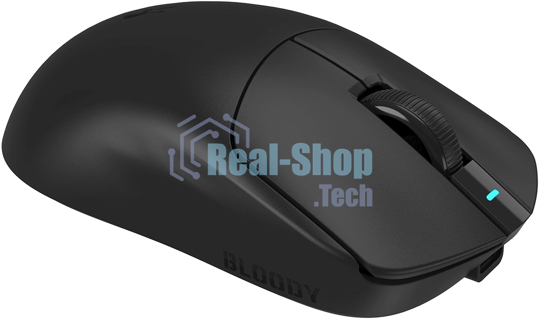 Мышь беспроводная/проводная A4tech Bloody R77UltraDock черный, 20000 dpi, USB Type-A, радиоканал, кнопки - 5