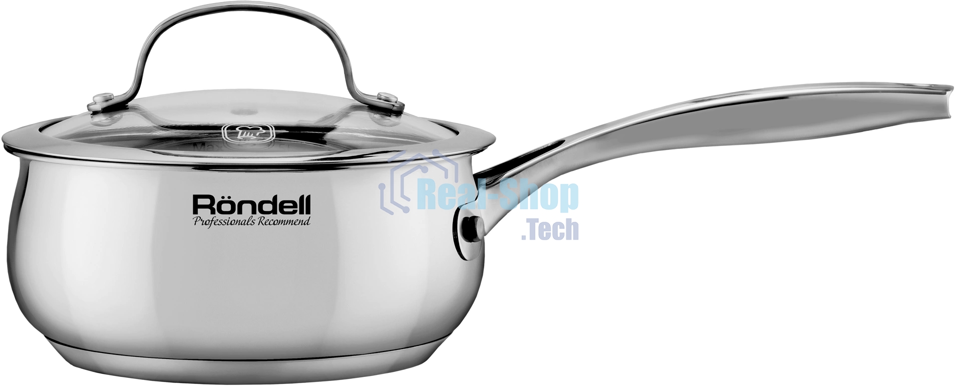 Ковш Rondell Calypso RDS-1670 1.5 л. d=16 см (с крышкой) сталь